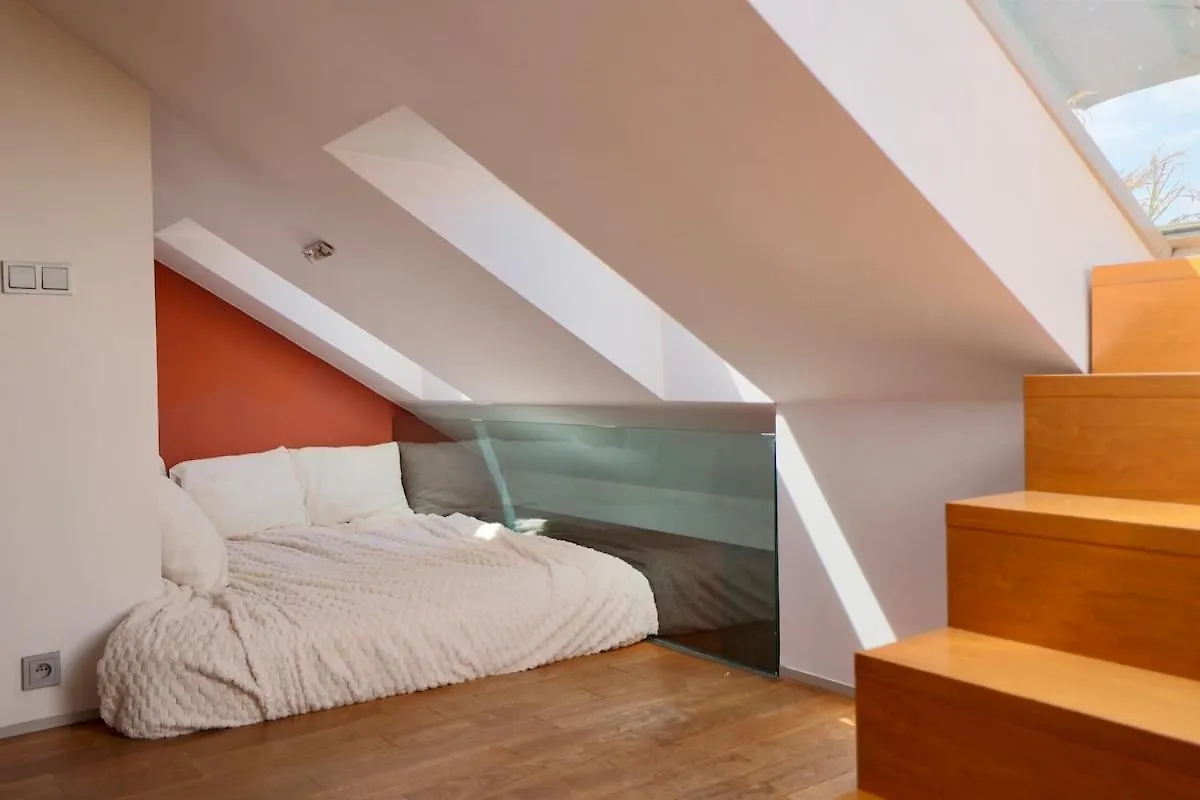 Apartment Luxe Prague Loft, Castle Views & Rooftop Terrace Czech Republic