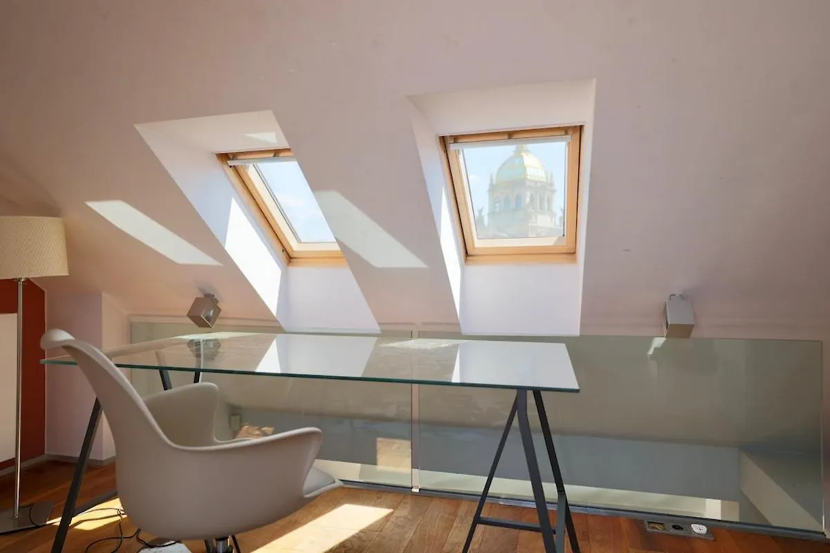 Luxe Prague Loft, Castle Views & Rooftop Terrace