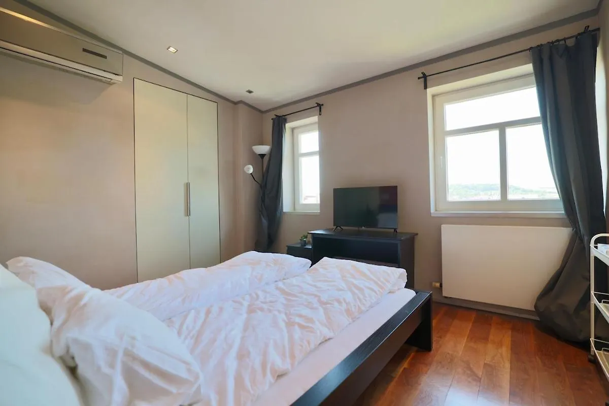 Apartment Luxe Prague Loft, Castle Views & Rooftop Terrace